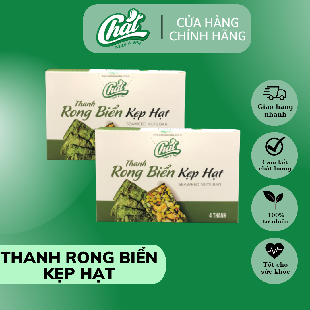 Thanh rong biển kẹp hạt - 4 thanh